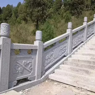 寺庙石栏杆08