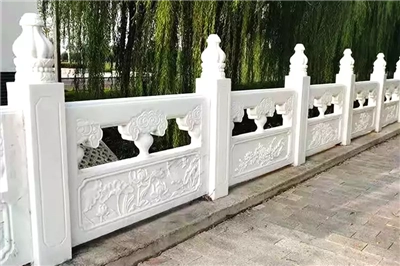 公园河道汉白玉石栏杆