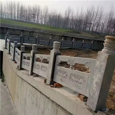 石栏杆安装人员-河道石栏杆厂家