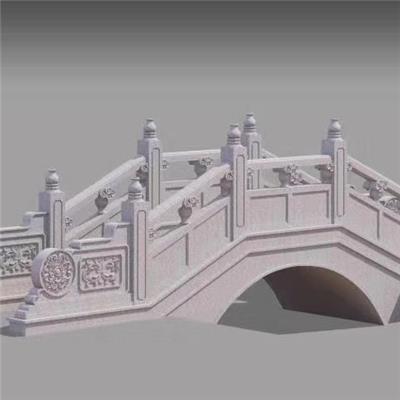 石拱桥 整体庭院装饰石桥 别墅小院石桥厂家定做负责安装